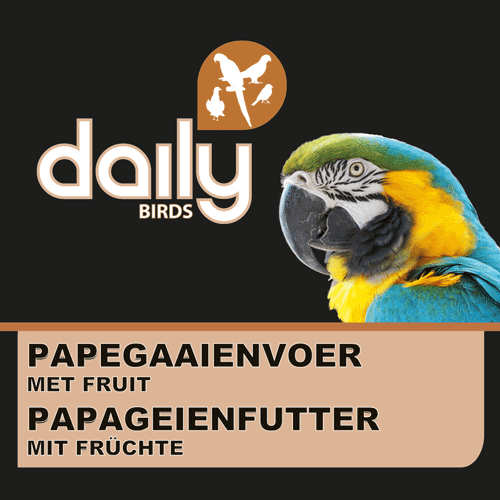Papageienfutter mit Obst