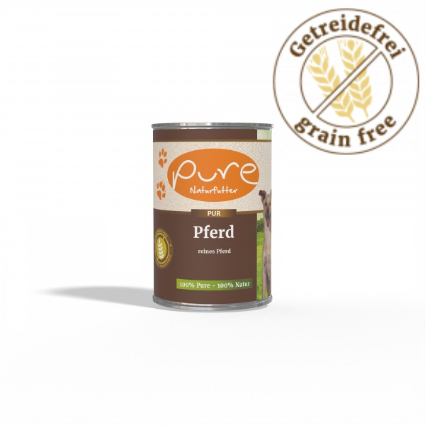 Hundemenü Pferd Pur 100% reines Pferd