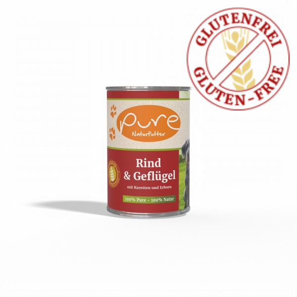 Hundemenü Rind & Geflügel