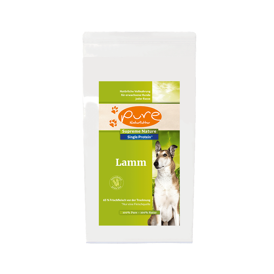 Pure Naturfutter Supreme Getreidefrei ADULT Lamm