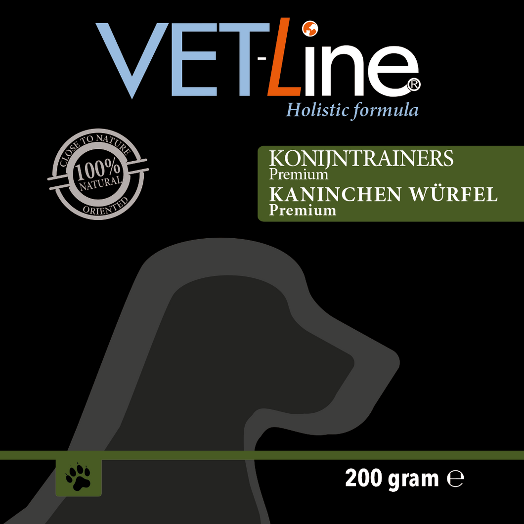 Vetline Kaninchenwürfel Premium 200 Gramm
