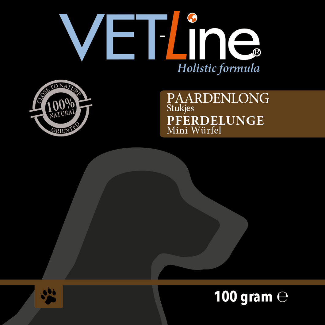 Vetline Pferdelungenstücke 100 Gramm
