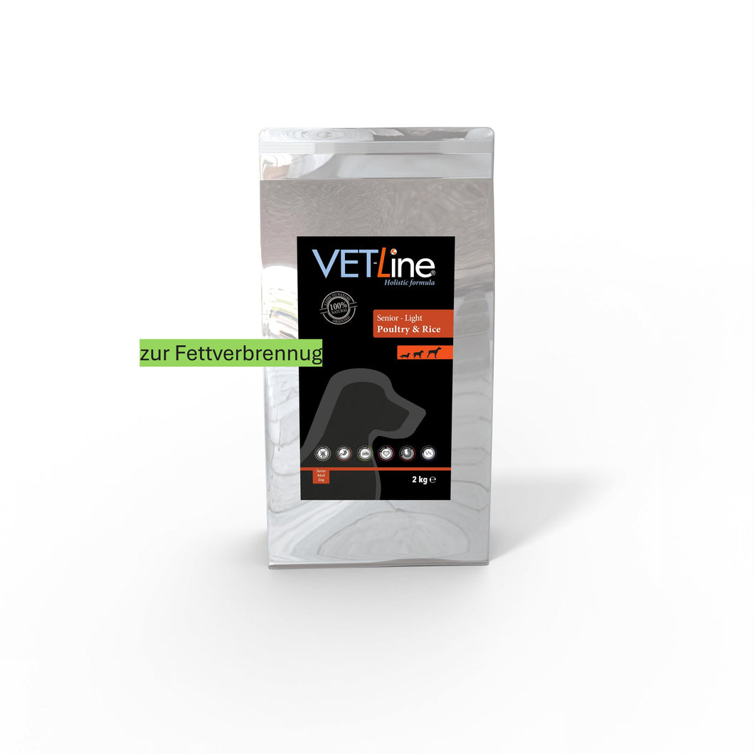 Vet-Line Senior - Light, reich an Geflügel & Reis