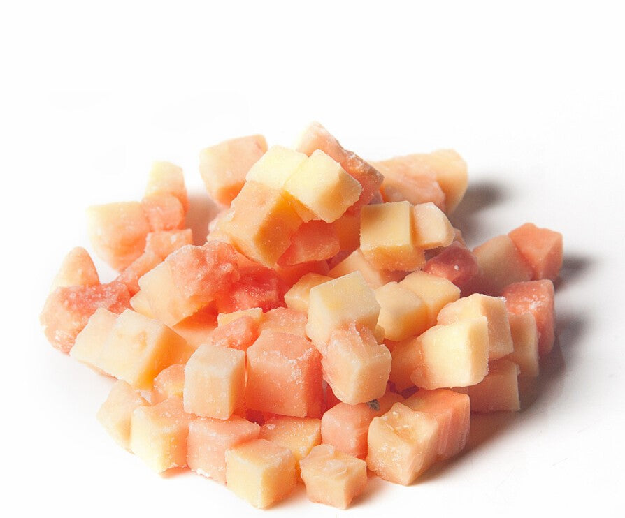 Papaya, lose eingefroren